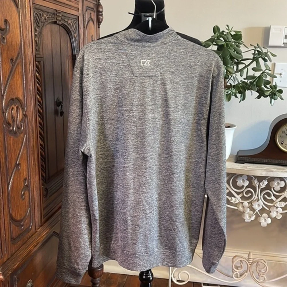 Cutter & Buck Stealth Half Zip Pullover Men's Golf Athletic Pullover size M - Picture 5 of 9